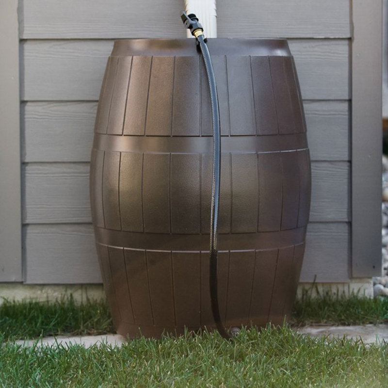 FCMP Outdoor 50 Gallon Rain Barrel & Reviews Wayfair